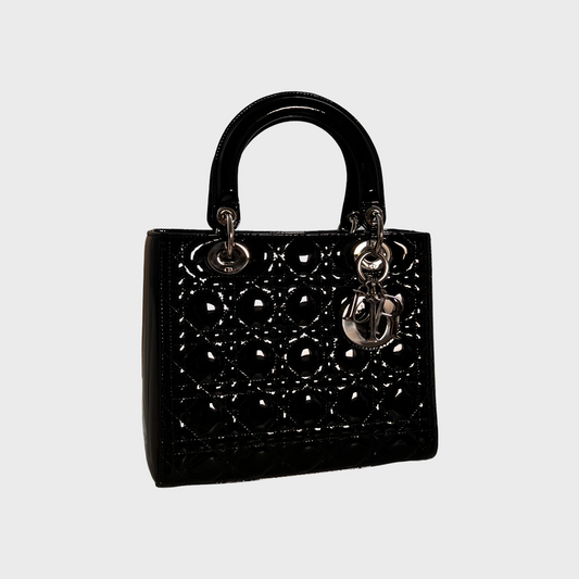 Lady Dior leather handbag